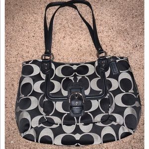 Signature C Coach Purse